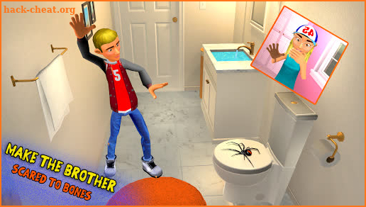 Real Scary brother 3d: Siblings New Scary Games screenshot