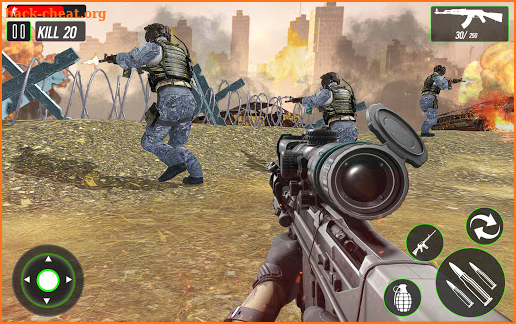 Real Shooting Gun Strike Counter Attack:3D Shooter screenshot