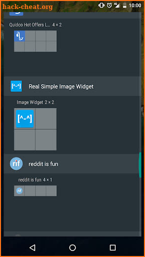 Real Simple Image Widget screenshot