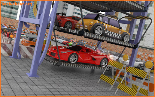 Real Smart Car Parking Crane screenshot