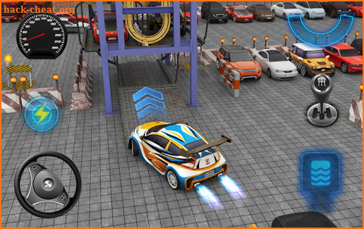 Real Smart Car Parking Crane screenshot