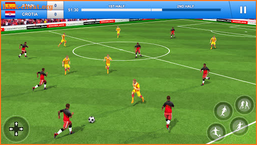 Real soccer football strike league hero cup 2019 screenshot