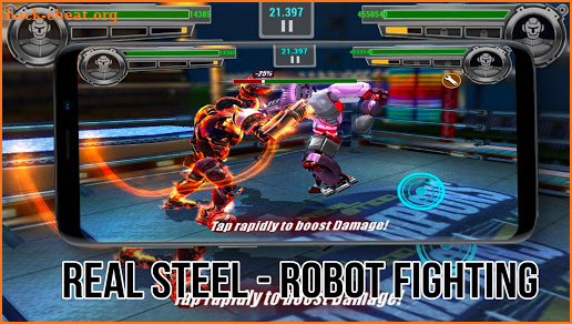Real Steel Robo - 3D Robot Fighting Simulator screenshot