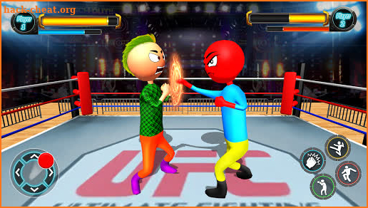 Real Stickman Ring Fighting screenshot