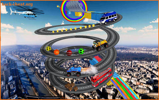 Real Stunt Car & Mega Ramp Car Race Sim 2019 screenshot