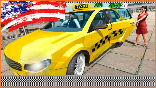 Real Taxi Game Simulator USA Cities screenshot