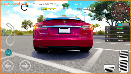 Real Tesla Racing 2018 screenshot