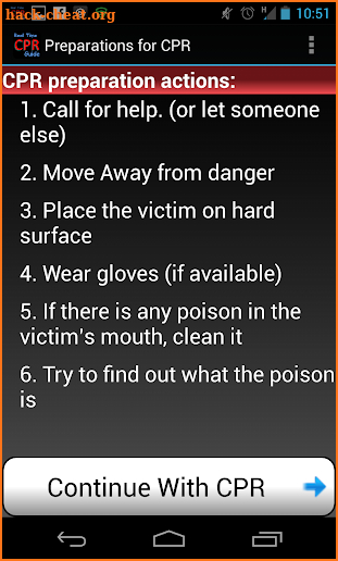 Real Time CPR Guide screenshot