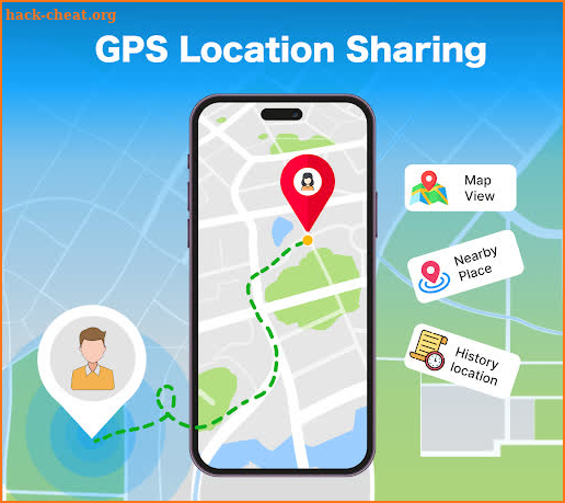 Real-time GPS Location Sharing screenshot