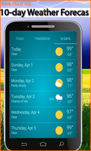 Real Time Live Weather Forecast & Weather Alerts screenshot