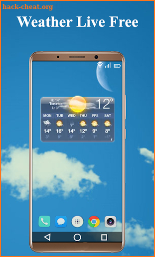 Real Time Live Weather Forecast: Weather live free screenshot