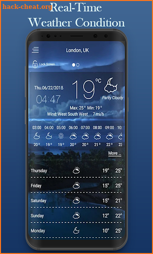 Real Time Weather Alerts Weather update & Forecast screenshot