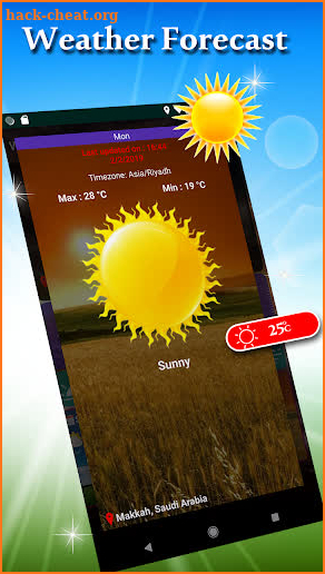 Real Time Weather Forecast Apps - Daily Weather screenshot