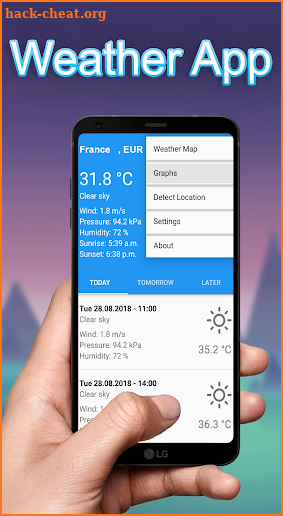 Real Time Weather Forecast Apps  - Weather Update screenshot
