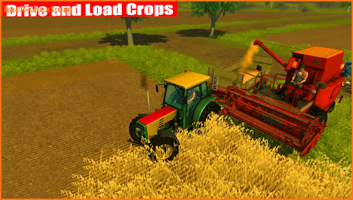 Real Tractor Cargo Transport 2021:3d Farming Games screenshot