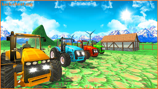 Real Tractor Driving And Tractor Farming screenshot