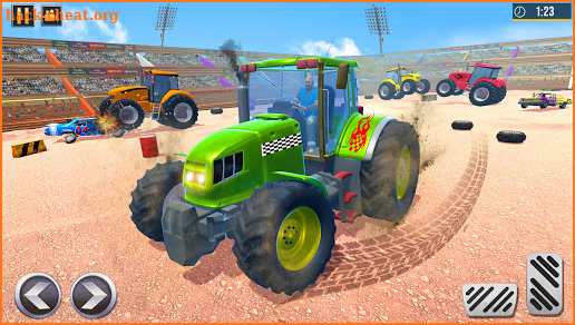 Real Tractor Truck Demolition Derby Games 2021 screenshot