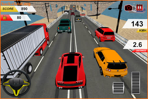 Real Traffic Extreme Endless Cars Racing screenshot