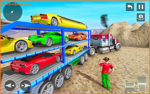 Real Truck Driving Simulator:Offroad Driving Game screenshot