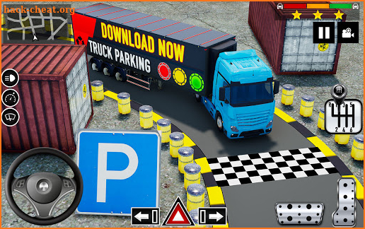 Real Truck Parking Games 3D screenshot