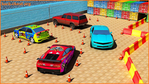 Real US Girl Car Parking School Driving Games 2019 screenshot