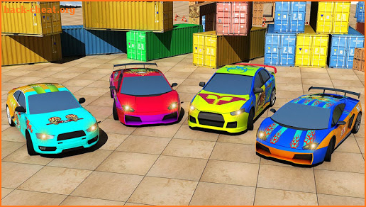 Real US Girl Car Parking School Driving Games 2019 screenshot