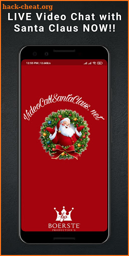 Real Video Call Santa Claus screenshot