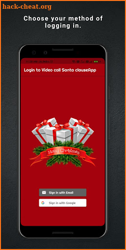Real Video Call Santa Claus screenshot