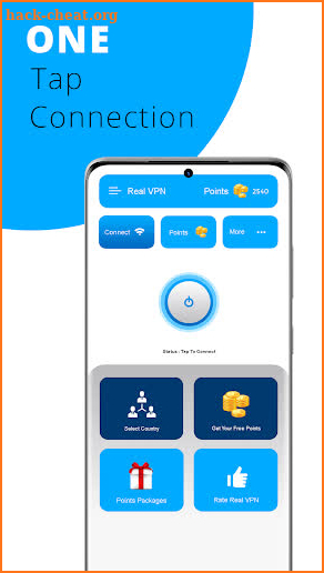 Real VPN - Free, unlimited proxy server and VPN screenshot