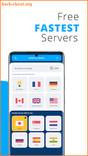Real VPN - Free, unlimited proxy server and VPN screenshot