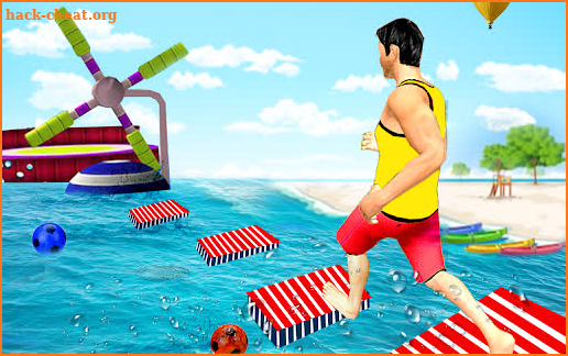 Real Water Stuntman Running Adventure: Water Games screenshot