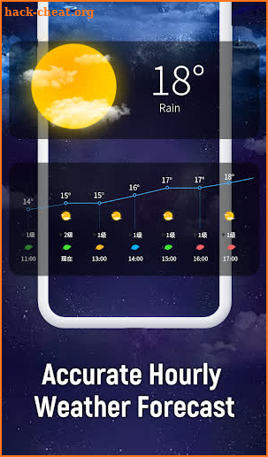 Real Weather - Forecast, Radar Map & Widget screenshot