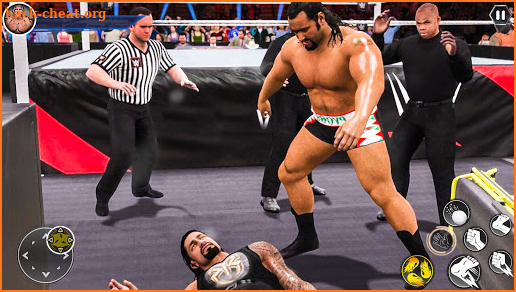 Real Wrestling Games: Cage Ring Fighting screenshot