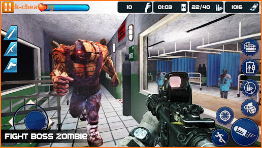 Real zombie hunter 2: FPS Shooting in Halloween screenshot