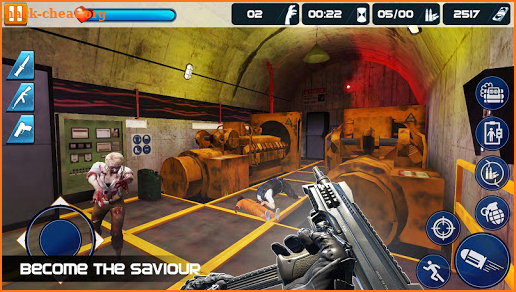 Real zombie hunter 2: FPS Shooting in Halloween screenshot