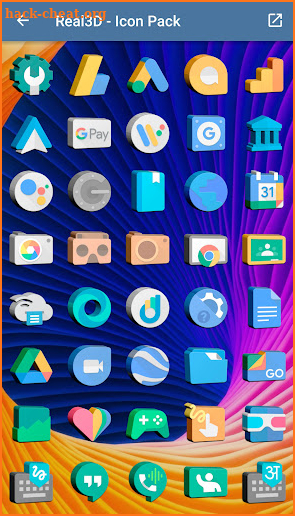 Real3D - Icon Pack screenshot