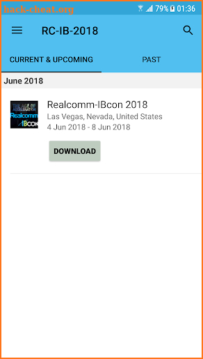 Realcomm / IBcon screenshot