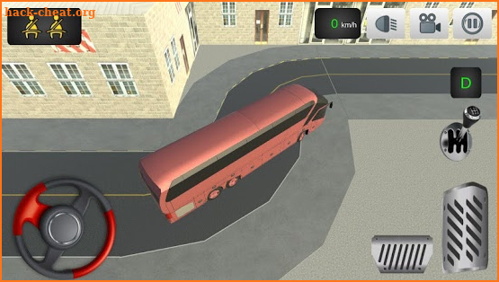 Realistic Bus Parking 3D screenshot
