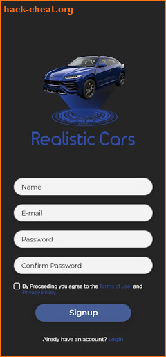 Realistic Cars screenshot