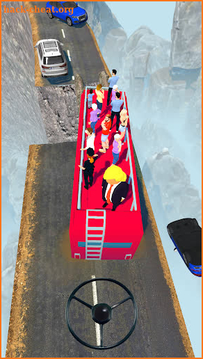 Realistic Crazy Bus 3D screenshot
