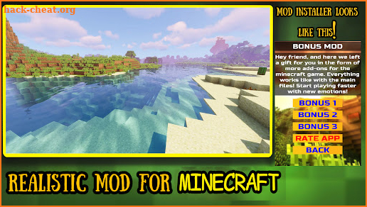 Realistic Mod For Minecraft screenshot