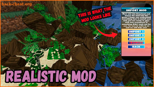 Realistic Mod For Minecraft PE screenshot