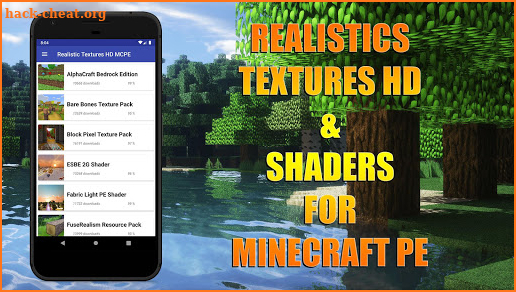 Realistic Texture Pack HD for Minecraft PE screenshot