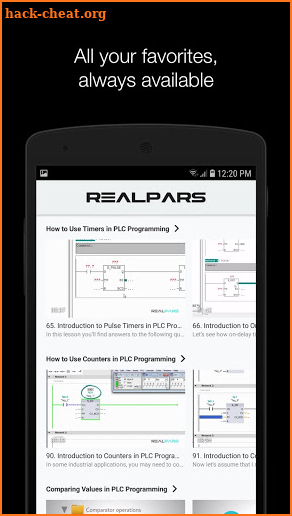 RealPars screenshot