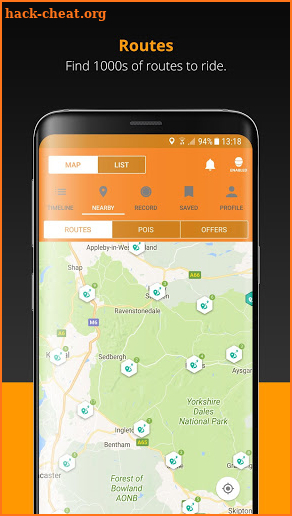 REALRIDER® The Motorcycle Tracking & Safety App screenshot