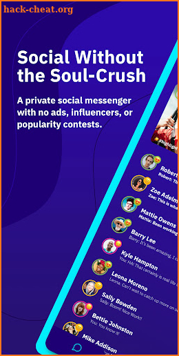 Reals Social Messenger screenshot