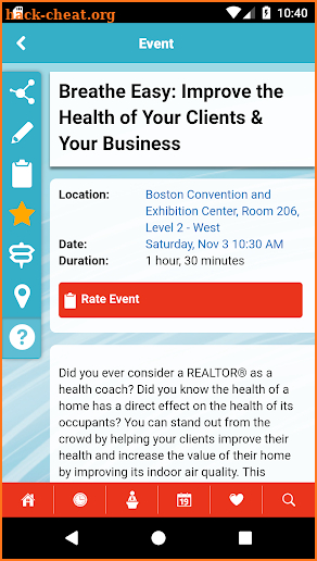 REALTORS® Conference & Expo screenshot