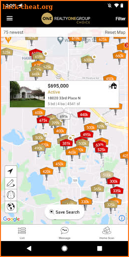 Realty ONE Group Home Search screenshot