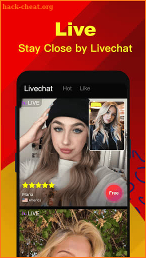 RealU Lite - Live Stream, Video Chat&Go Live! screenshot