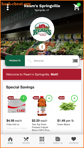 Ream's Springville Market screenshot